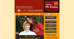 Desktop Screenshot of coalitionduchenne.org