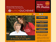 Tablet Screenshot of coalitionduchenne.org